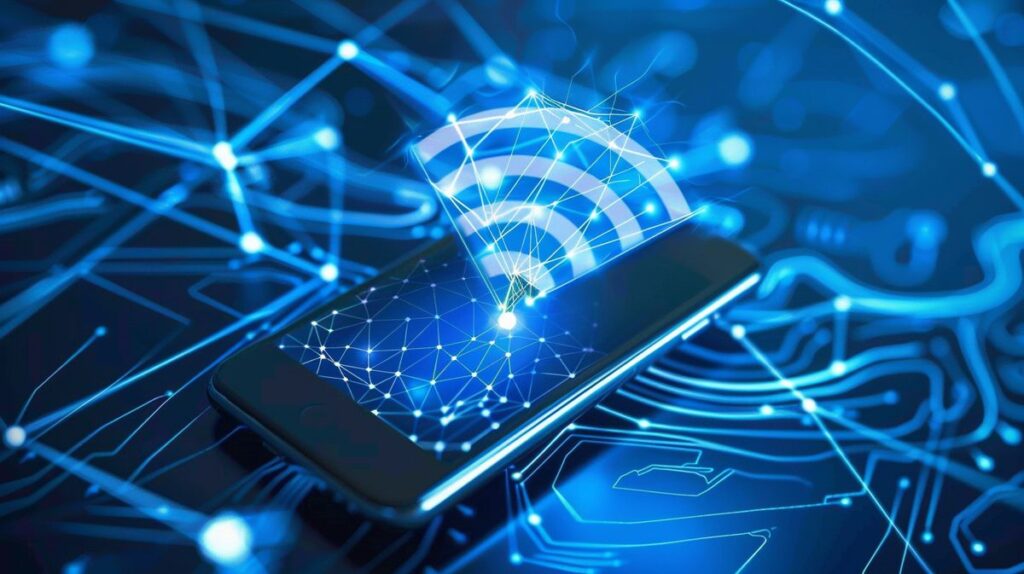 Telefona VPN ekleme rehberi içeren görsel, güvenli internet kullanımı için adım adım yönergeler sunar